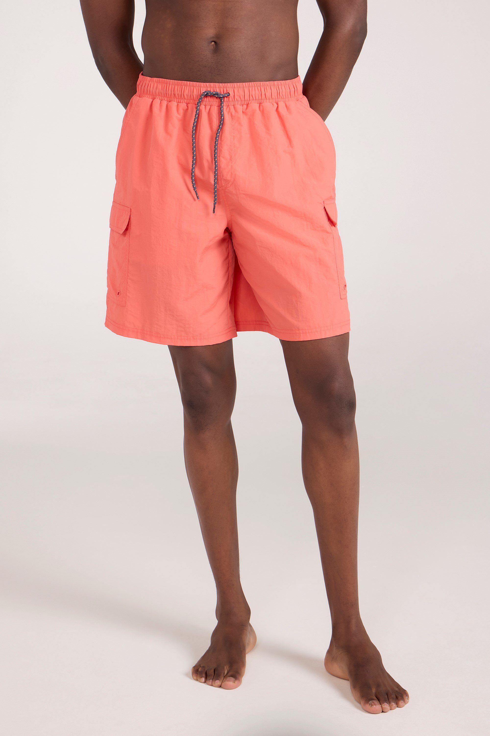 'Shoreline' Elastic Drawcord Beach Swimming Cargo Boardshorts by MOUNTAIN WAREHOUSE