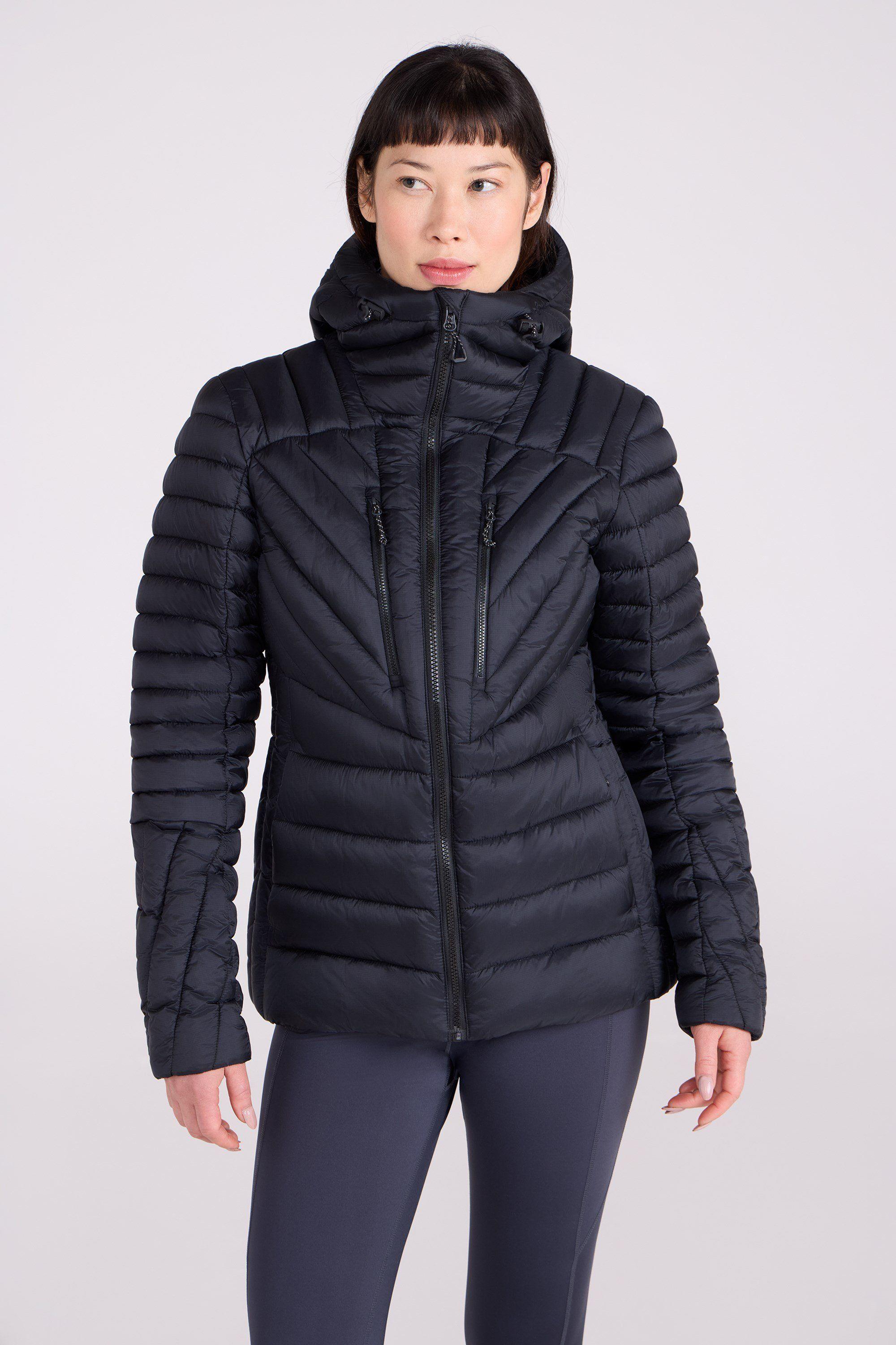 'Sky' Warm Water Resistant Adjustable Hood Full Zip Outdoor Jacket by MOUNTAIN WAREHOUSE