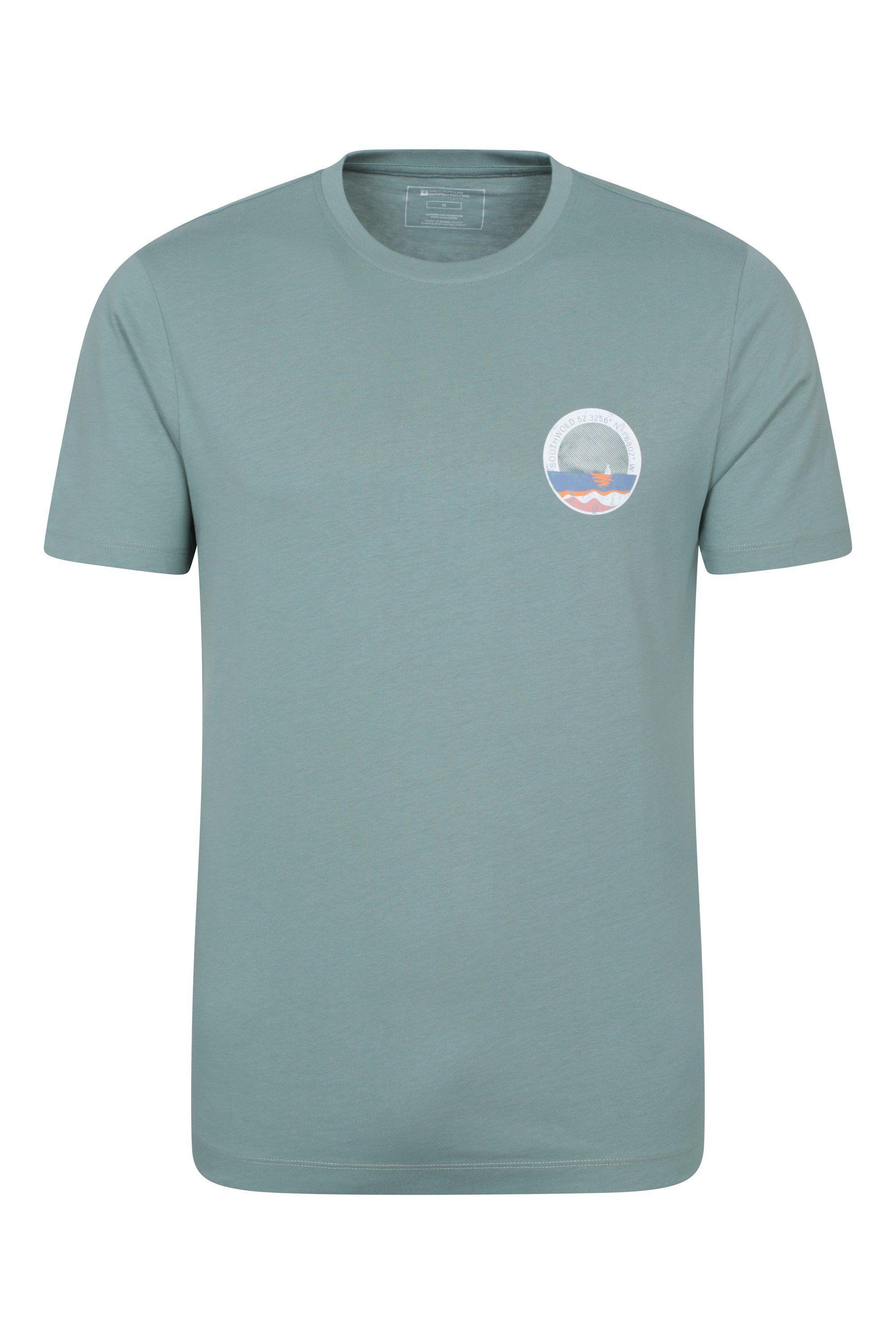 'Southwold' Lightweight Casual Soft Short Sleeve 100% Cotton T-Shirt by MOUNTAIN WAREHOUSE