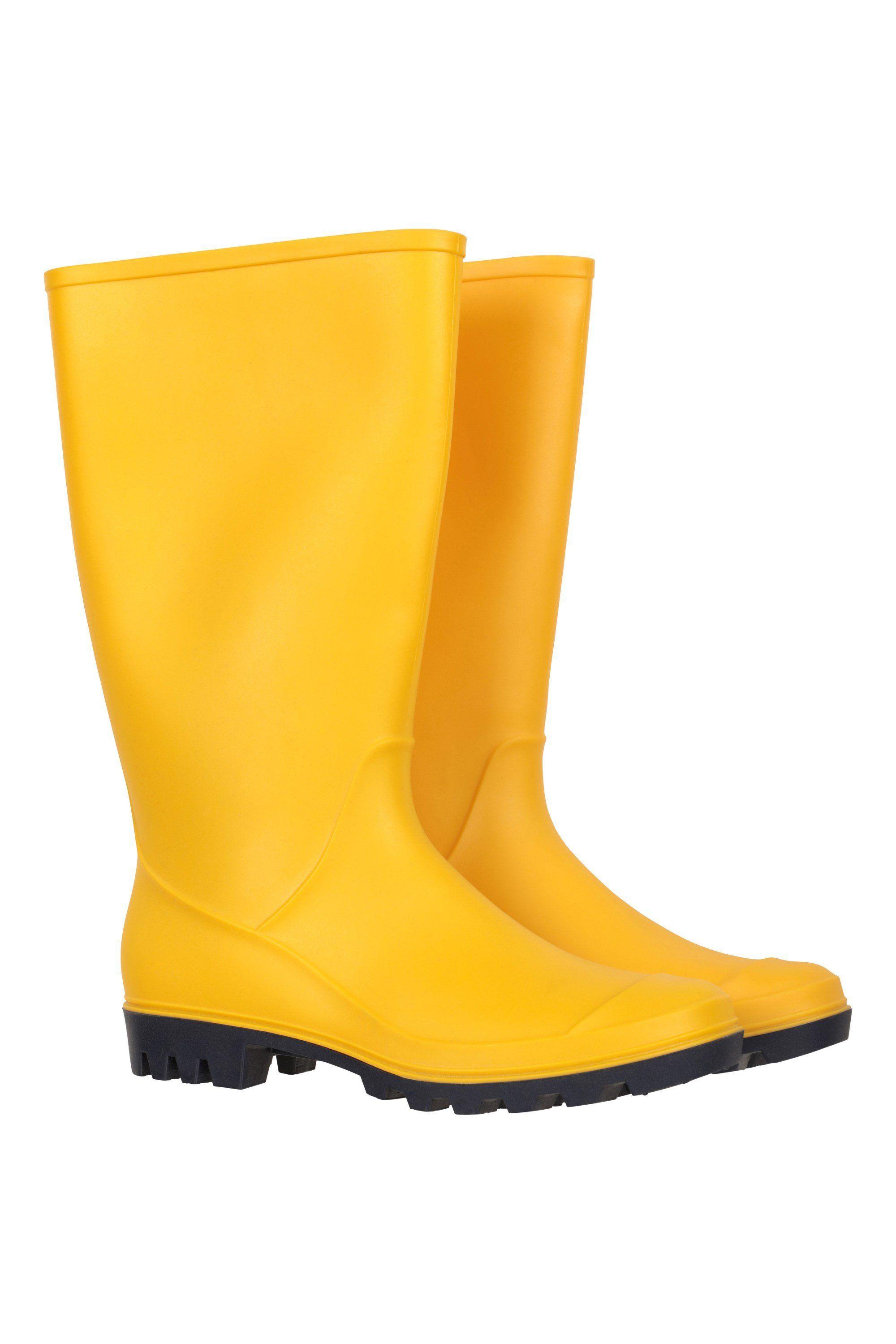 'Splash' Waterproof EVA Cushioned Deep Lugs Wellington Boots by MOUNTAIN WAREHOUSE