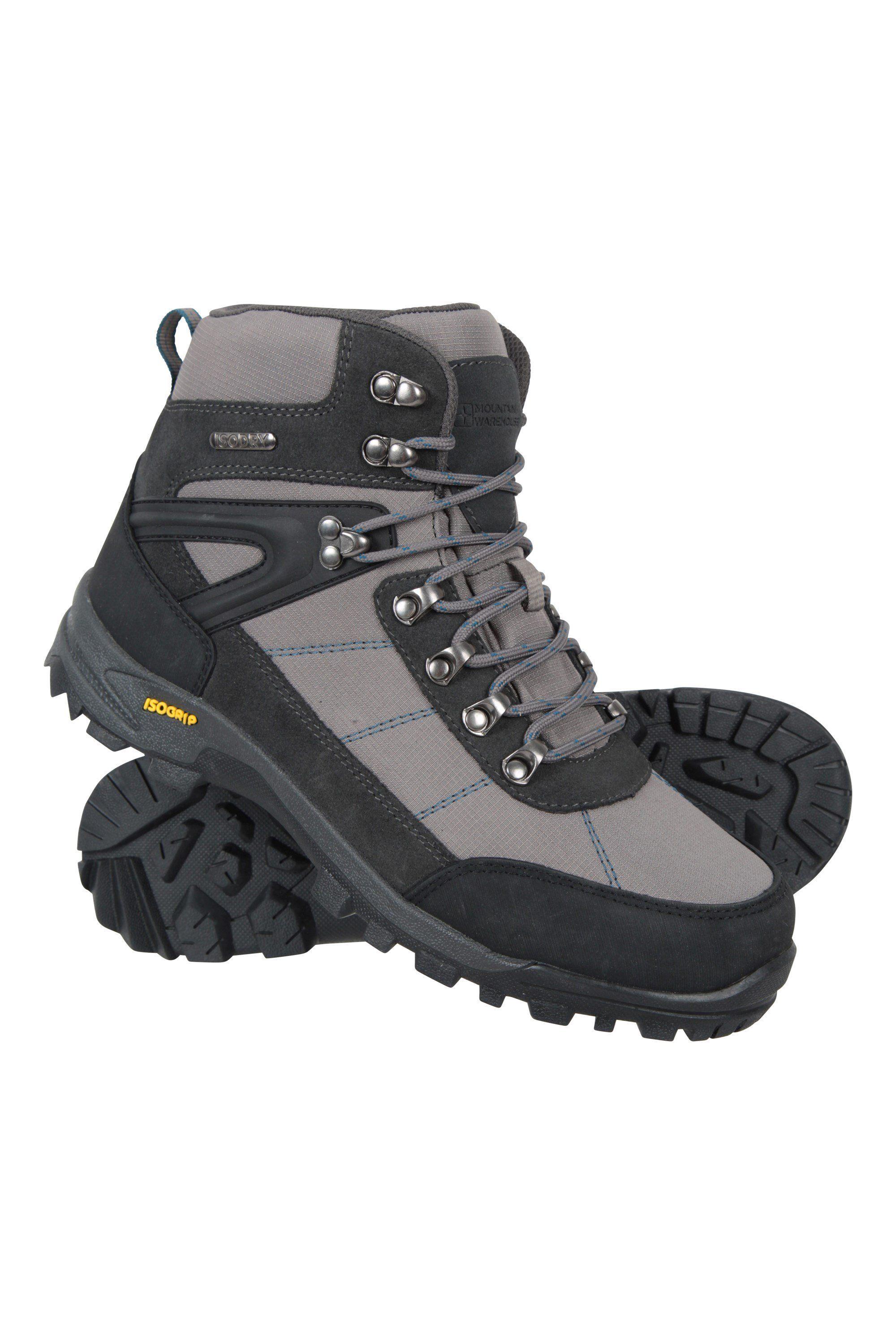 'Storm' Waterproof Breathable Non Slip Grip Cushioned Walking Boots by MOUNTAIN WAREHOUSE