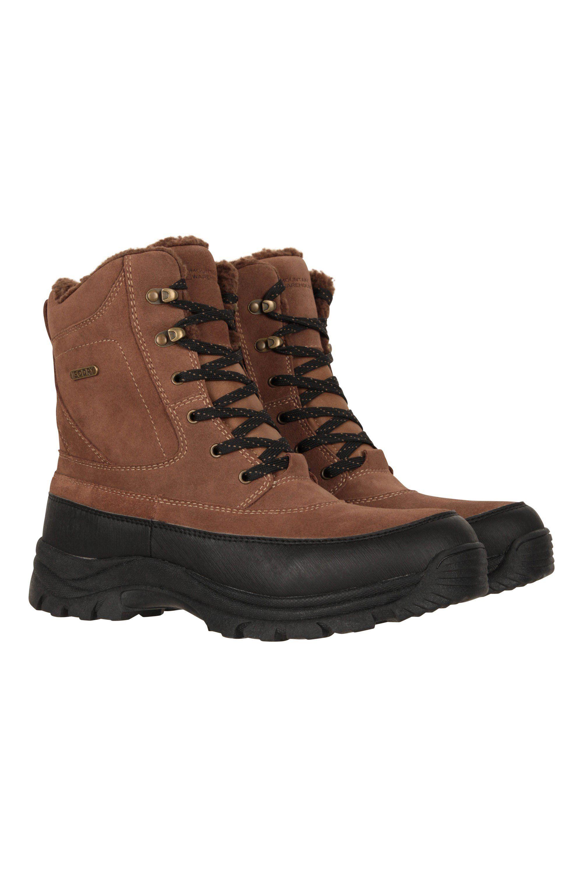 'Stowe' Waterproof Warm Comfortable Thermal Lined Winter Snow Boots by MOUNTAIN WAREHOUSE