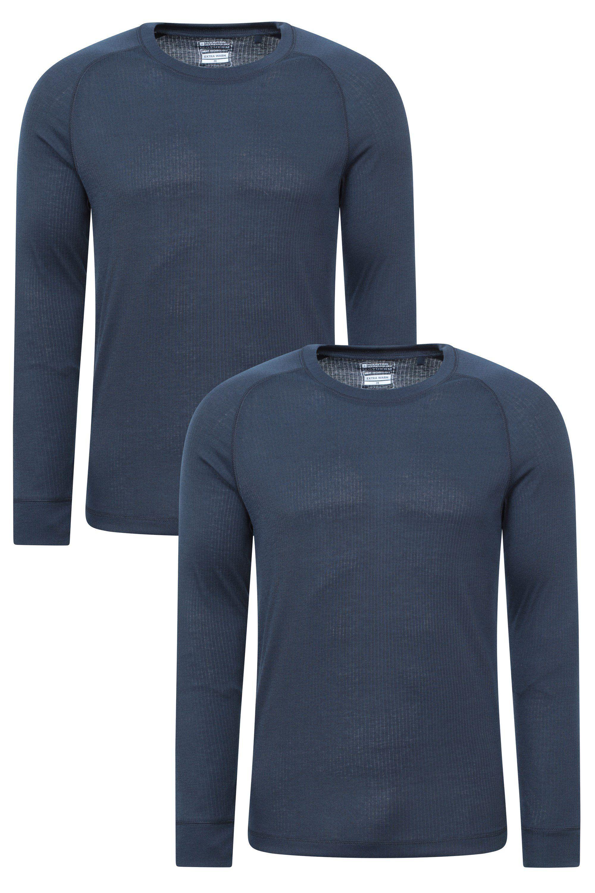 'Talus' Long Sleeved Round Neck Skiing Thermal Baselayer Top by MOUNTAIN WAREHOUSE
