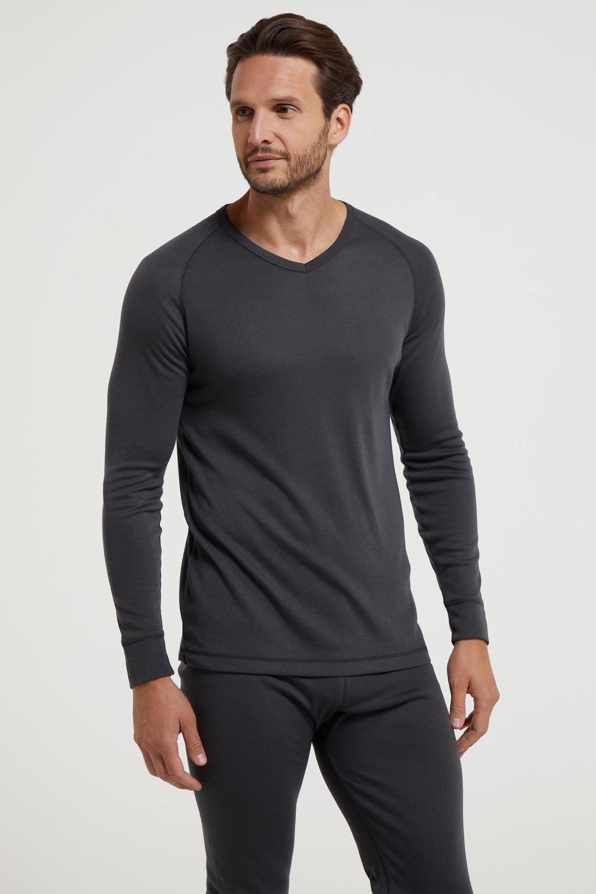 'Talus' Quick Drying V-Neck Skiing Baselayer Top by MOUNTAIN WAREHOUSE