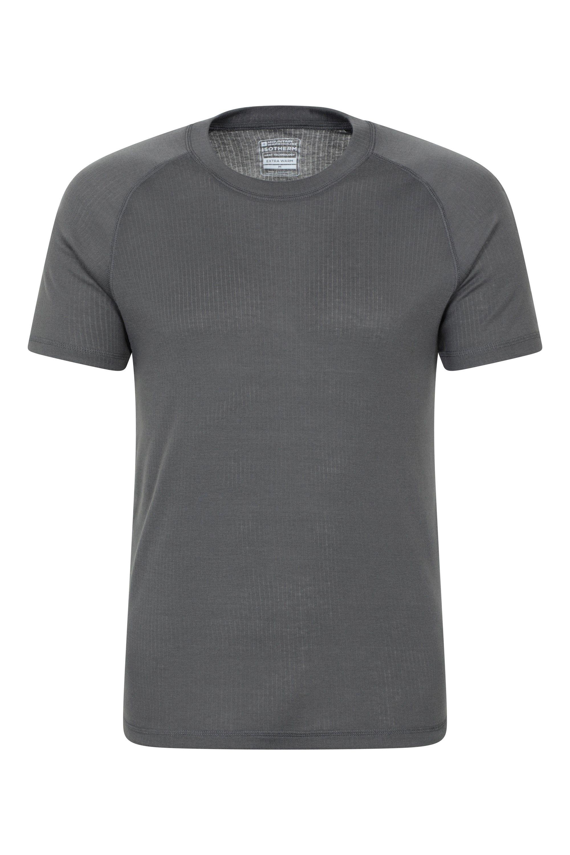 Talus SS Base Layer Top Round Neck Thermal Insulated Tee by MOUNTAIN WAREHOUSE Talus SS Base Layer Top Round Neck Thermal Insulated Tee by MOUNTAIN WAREHOUSE