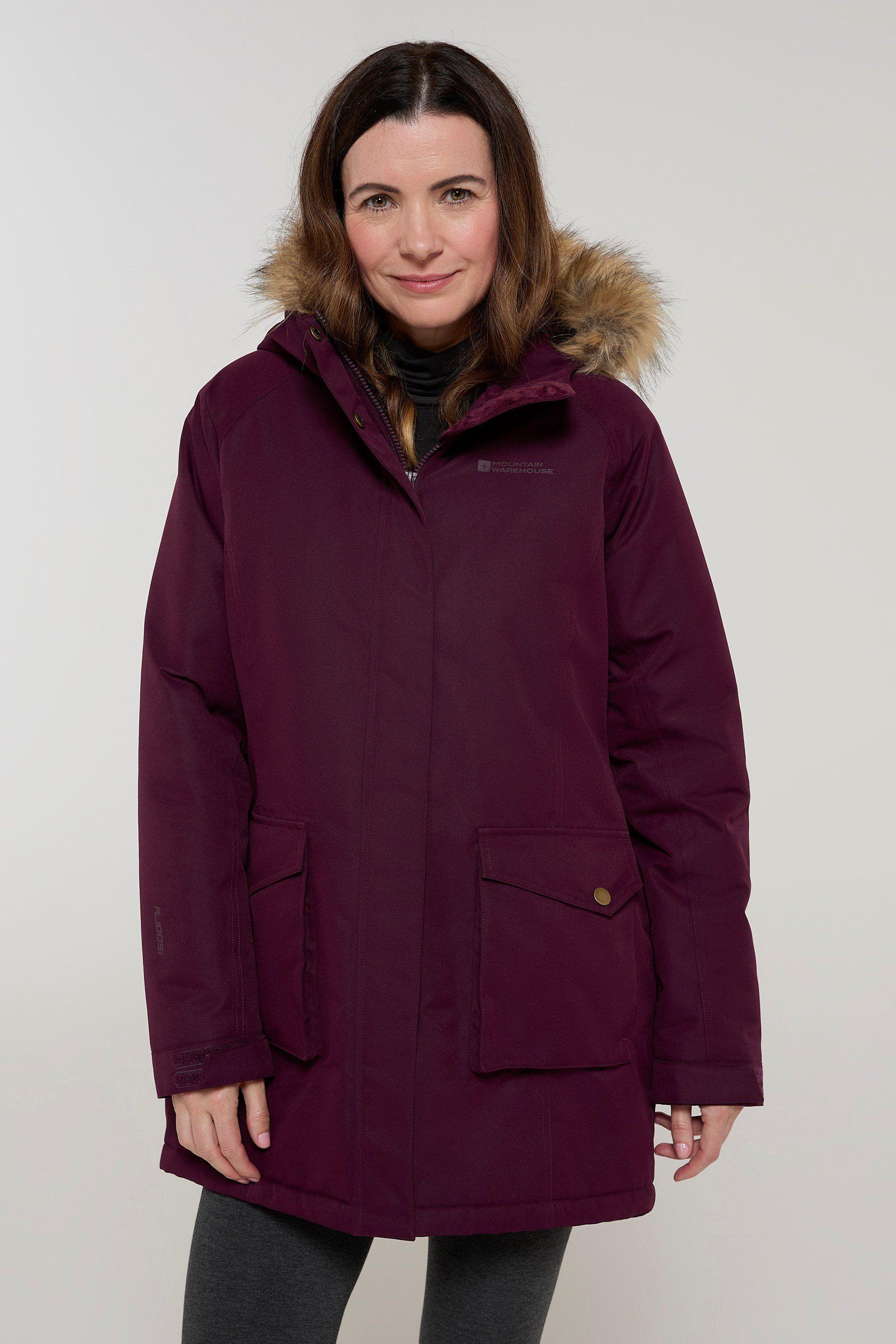 Tarka Winter Jacket Water Resistant Warm Coat by MOUNTAIN WAREHOUSE