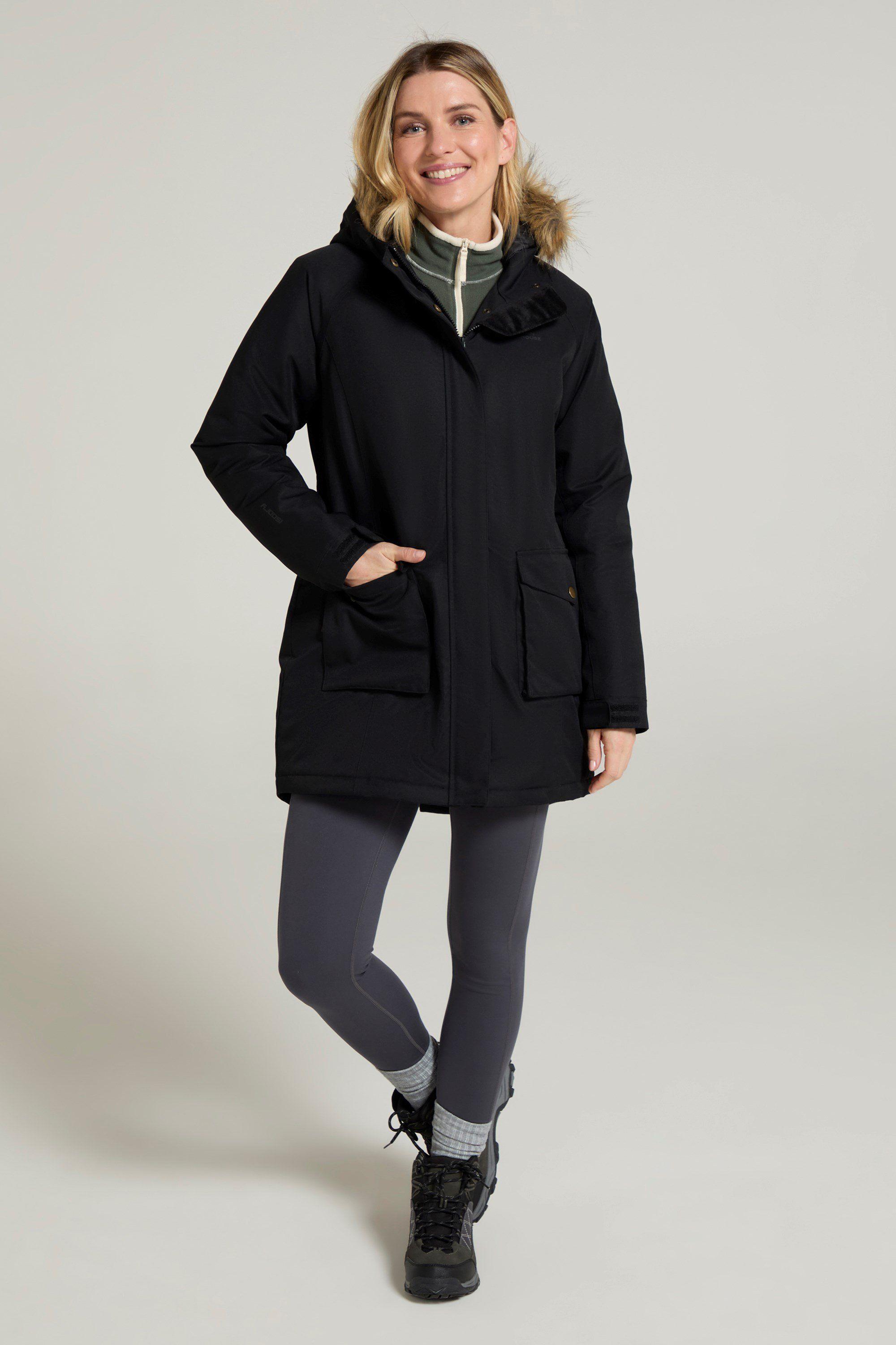 Tarka Winter Jacket Water Resistant Warm Coat by MOUNTAIN WAREHOUSE