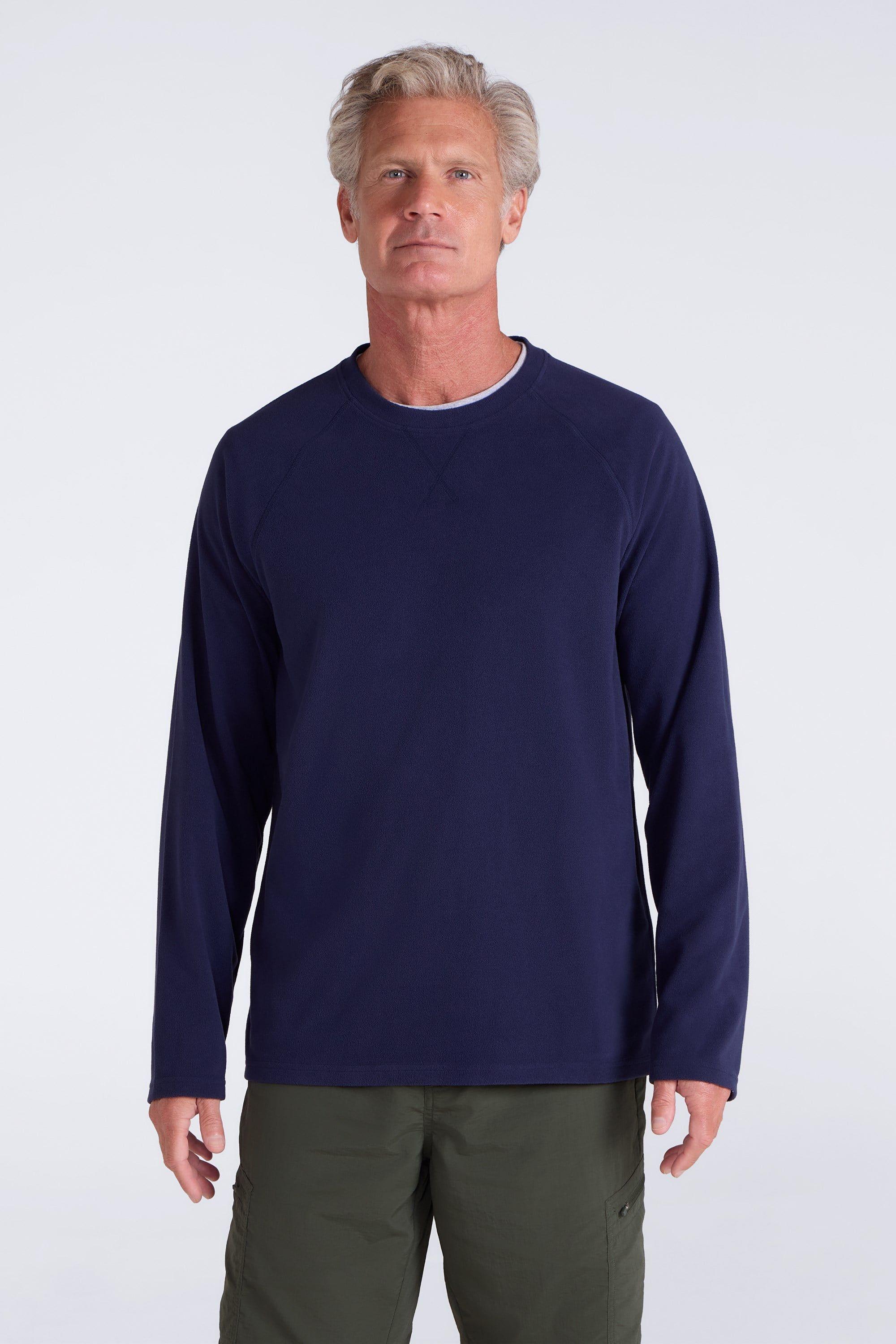 'Tarn' Soft Fleece Warm Comfy Casual Crew Neck Relaxed Fit Sweatshirt by MOUNTAIN WAREHOUSE