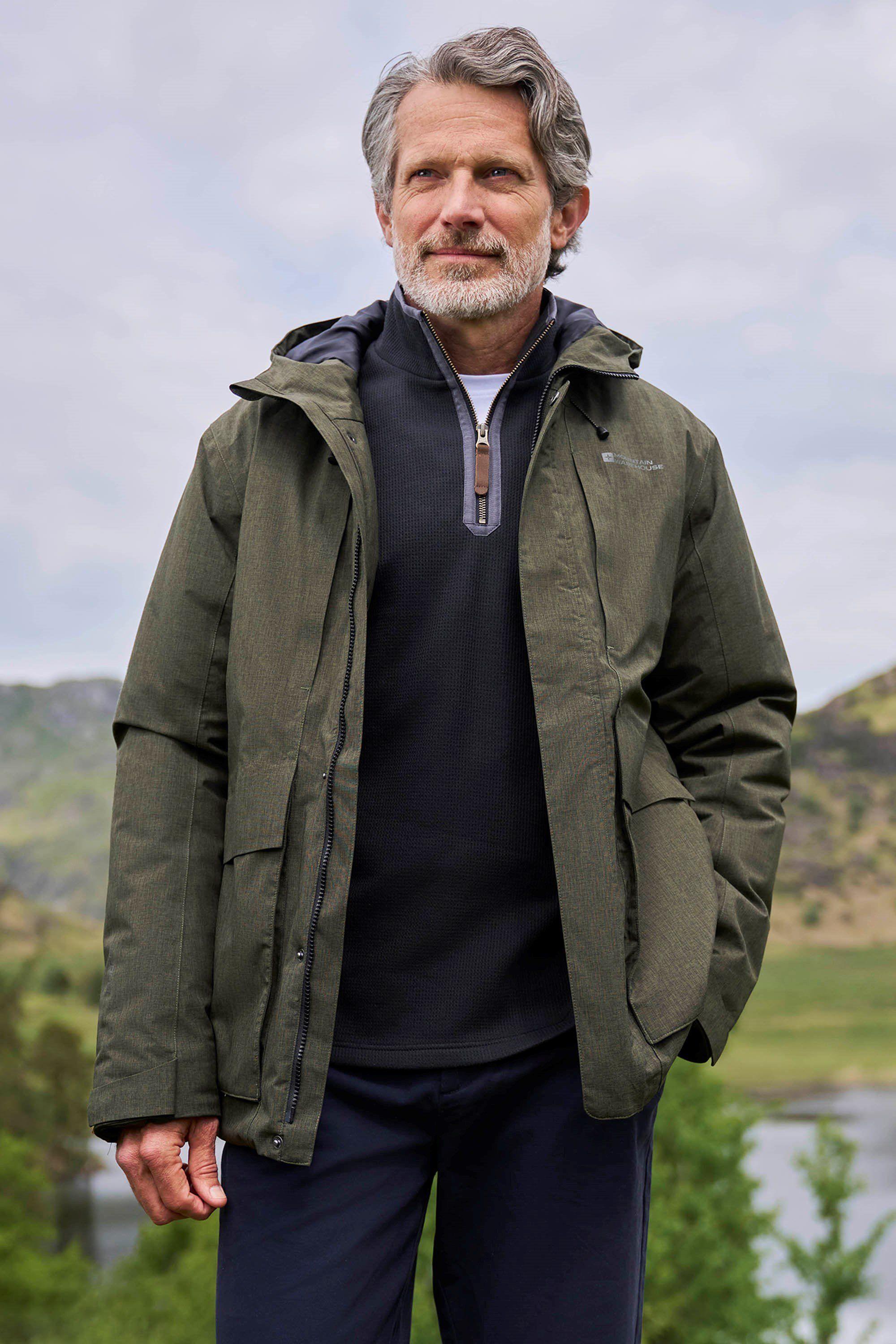 'Tempest' Waterproof Breathable Taped Seams Hooded Warm Padded Jacket by MOUNTAIN WAREHOUSE