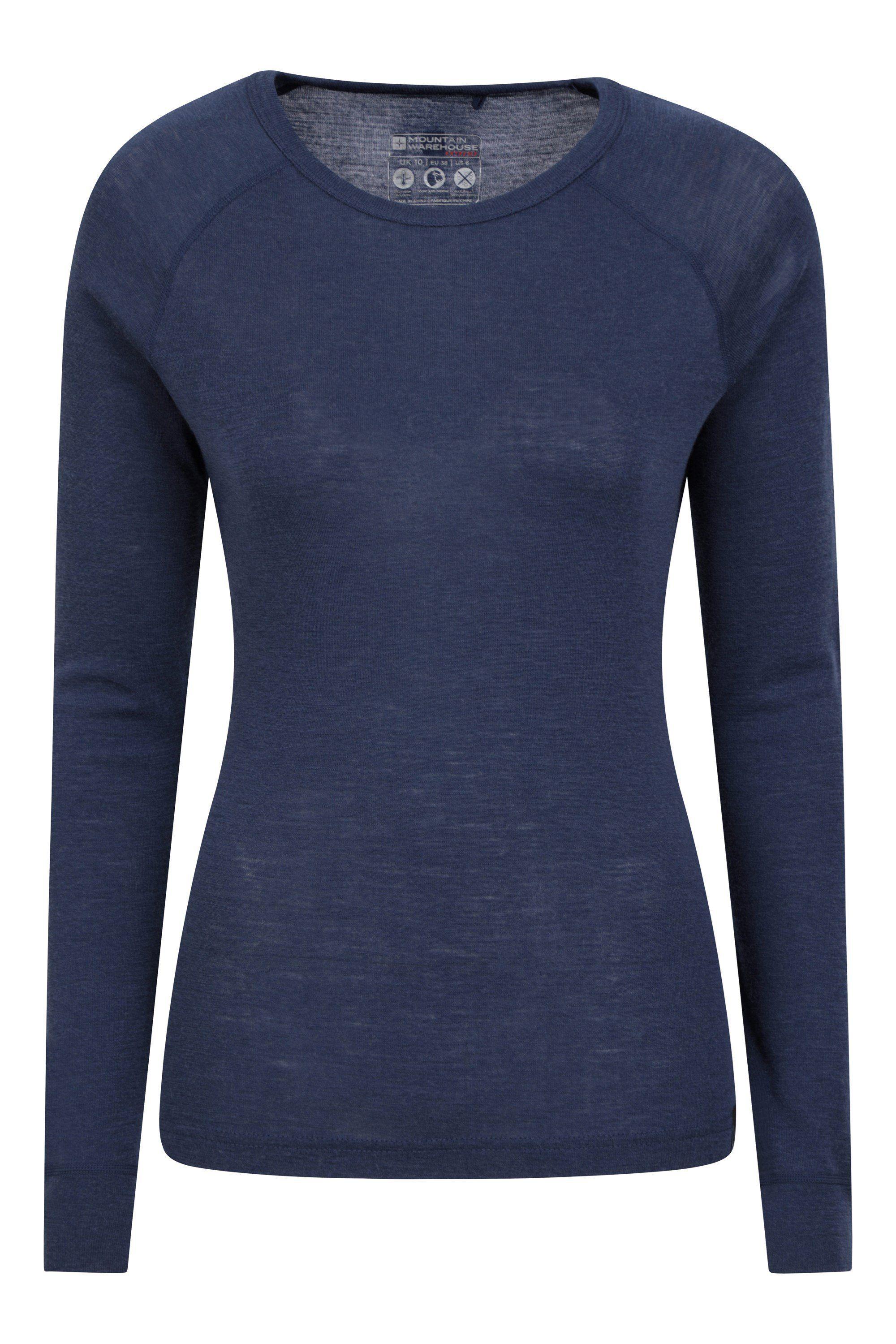 Thermal Base Layer Lightweight Merino Top by MOUNTAIN WAREHOUSE