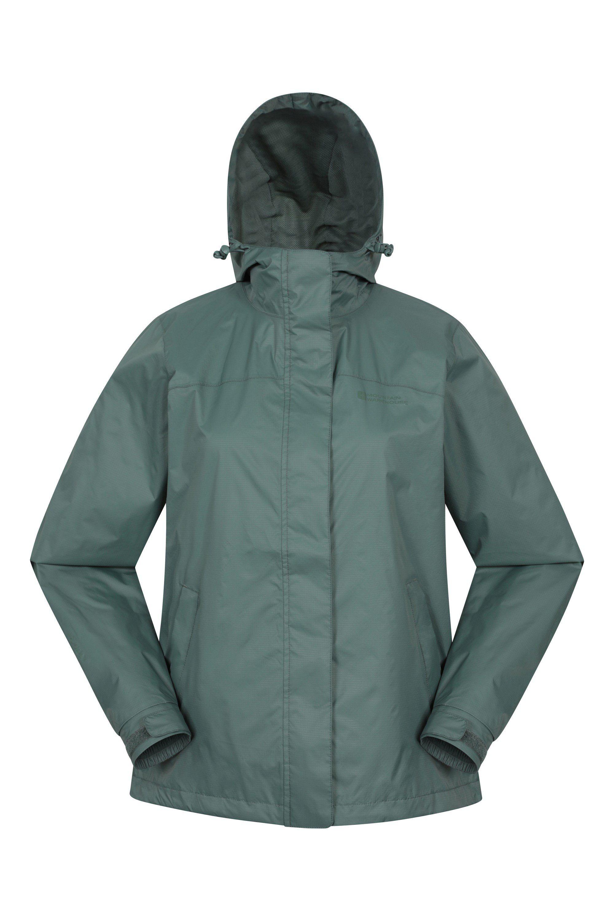 'Torrent' Waterproof Lightweight Breathable Hooded Zip Up Jacket by MOUNTAIN WAREHOUSE