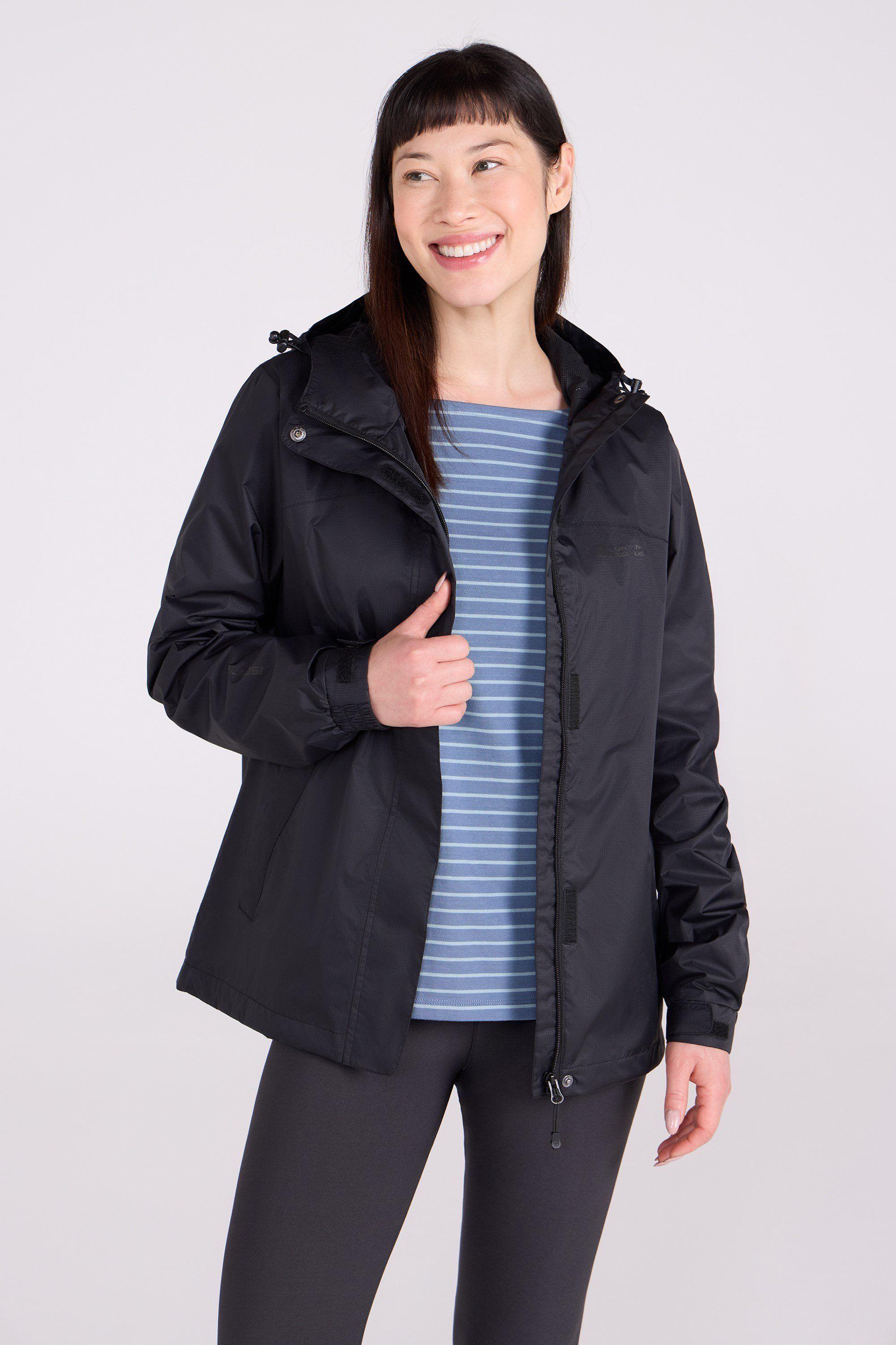 'Torrent' Waterproof Lightweight Breathable Hooded Zip Up Jacket by MOUNTAIN WAREHOUSE
