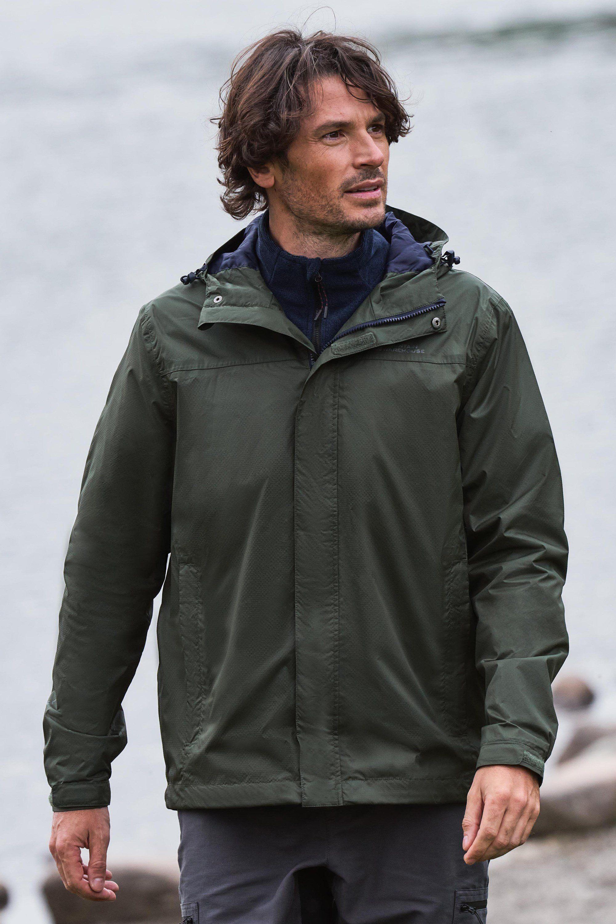 'Torrent' Waterproof Travelling Rain Jacket 2000mm by MOUNTAIN WAREHOUSE