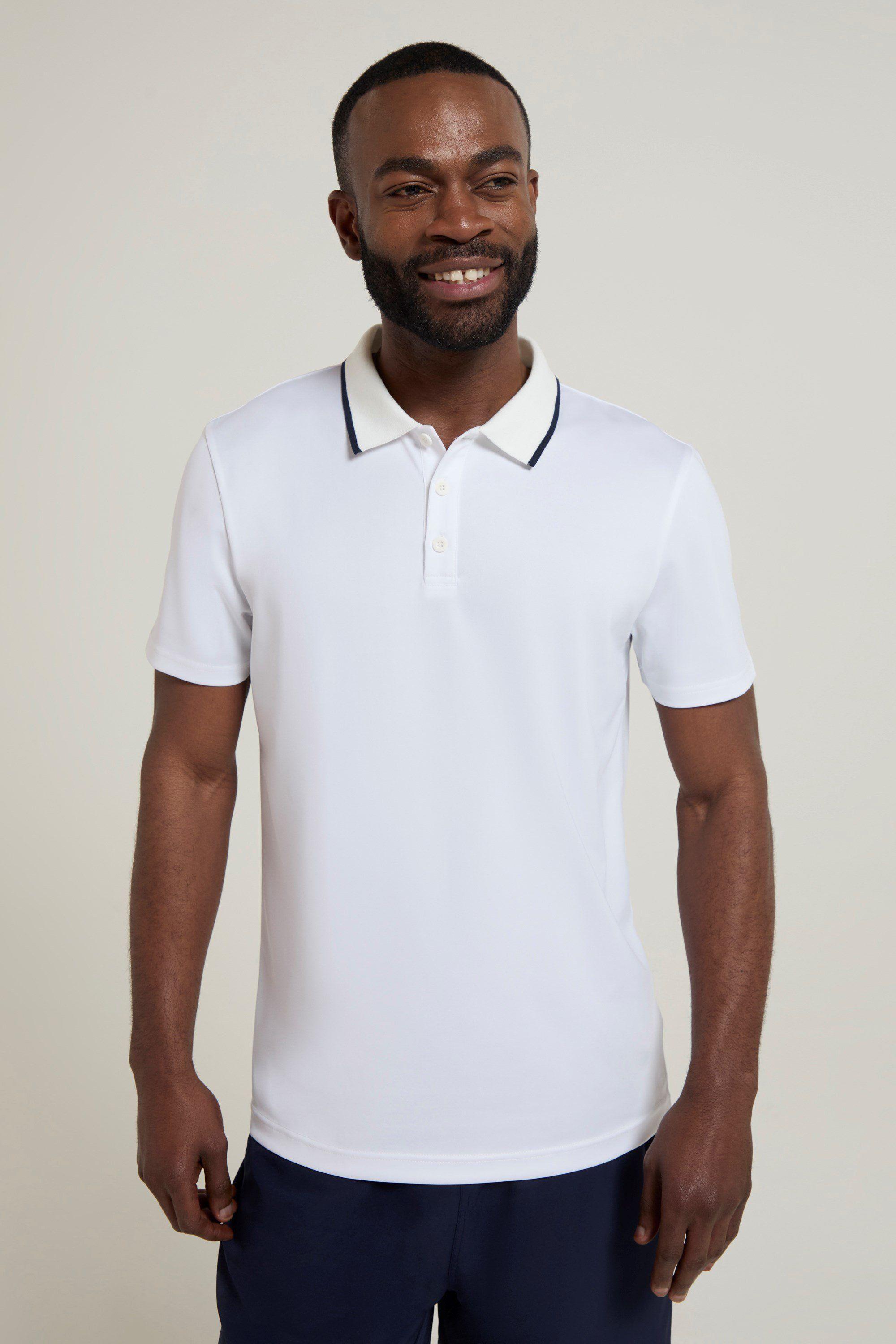 'Tournament' Breathable High Wick Lightweight Short Sleeve Polo Top by MOUNTAIN WAREHOUSE