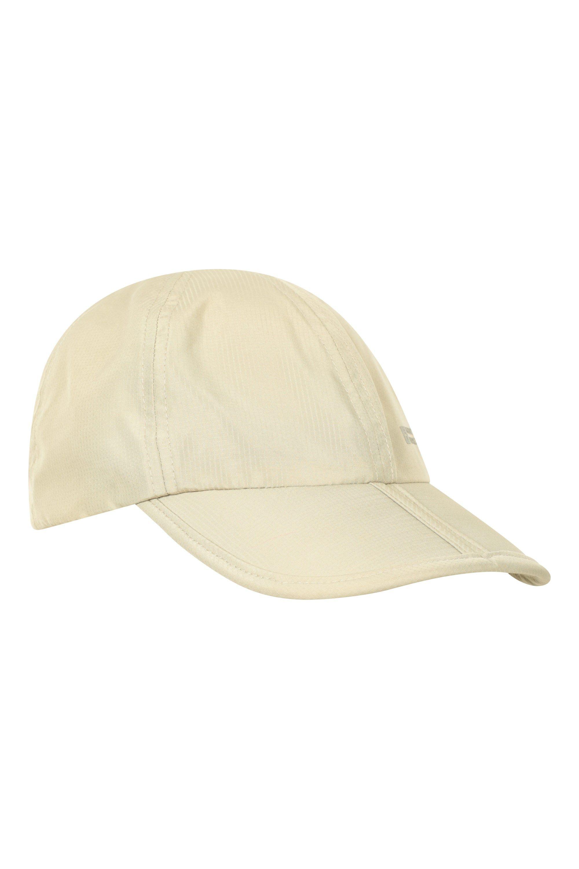Travel Anti Mosquito Cap Summer Sweatband Foldable Peak Hat by MOUNTAIN WAREHOUSE