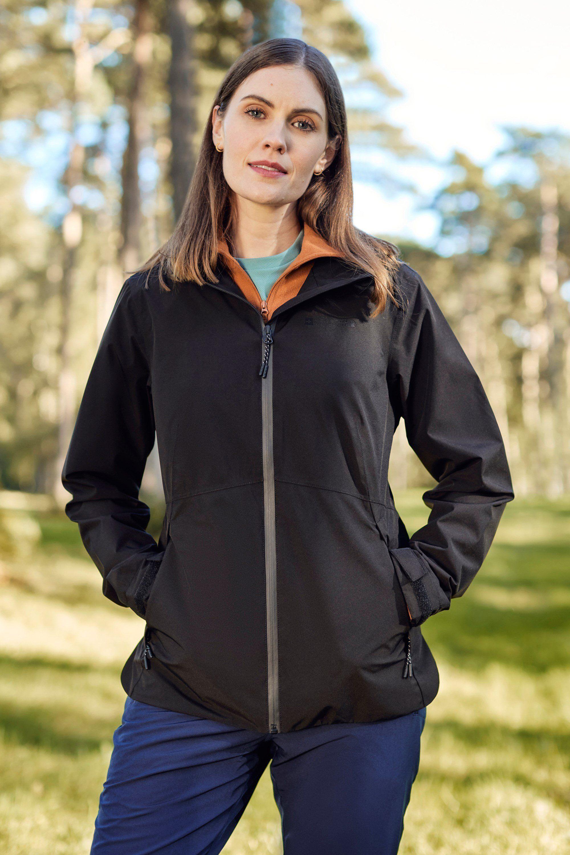 'Vancouver II' Lightweight Waterproof Casual Adjustable Hood Jacket by MOUNTAIN WAREHOUSE