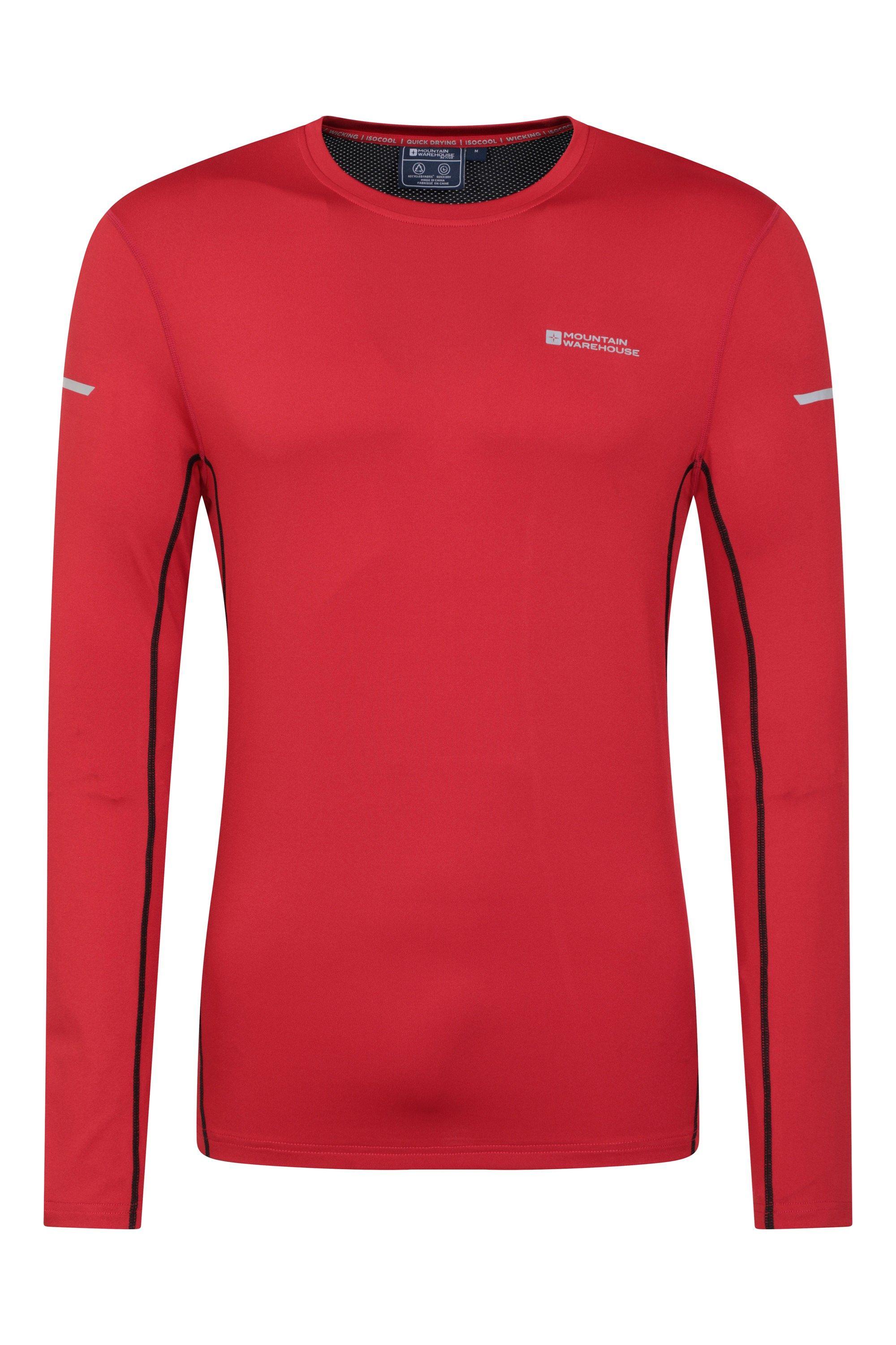 'Vault' Quick Drying Full Zip Top IsoCool Active T-Shirt by MOUNTAIN WAREHOUSE