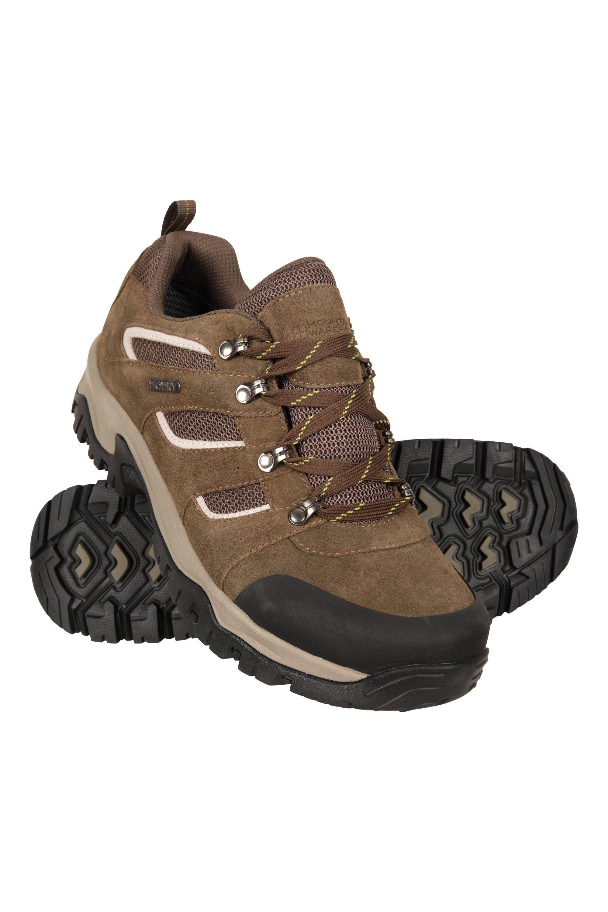 Voyage Waterproof Shoes - Hiking Walking Boots, Mesh by MOUNTAIN WAREHOUSE