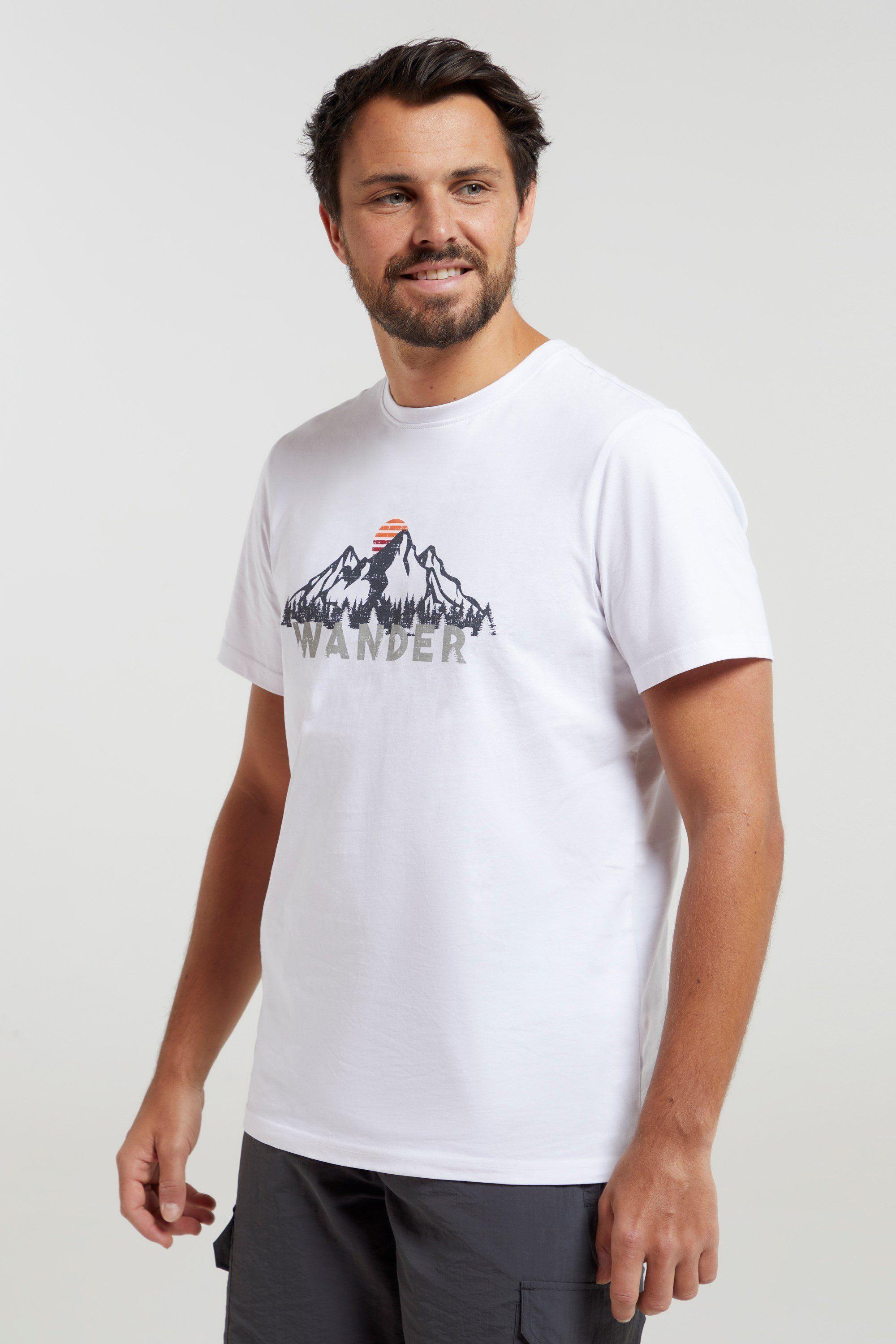 'Wander' Everyday Casual Comfortable Cotton Tee by MOUNTAIN WAREHOUSE
