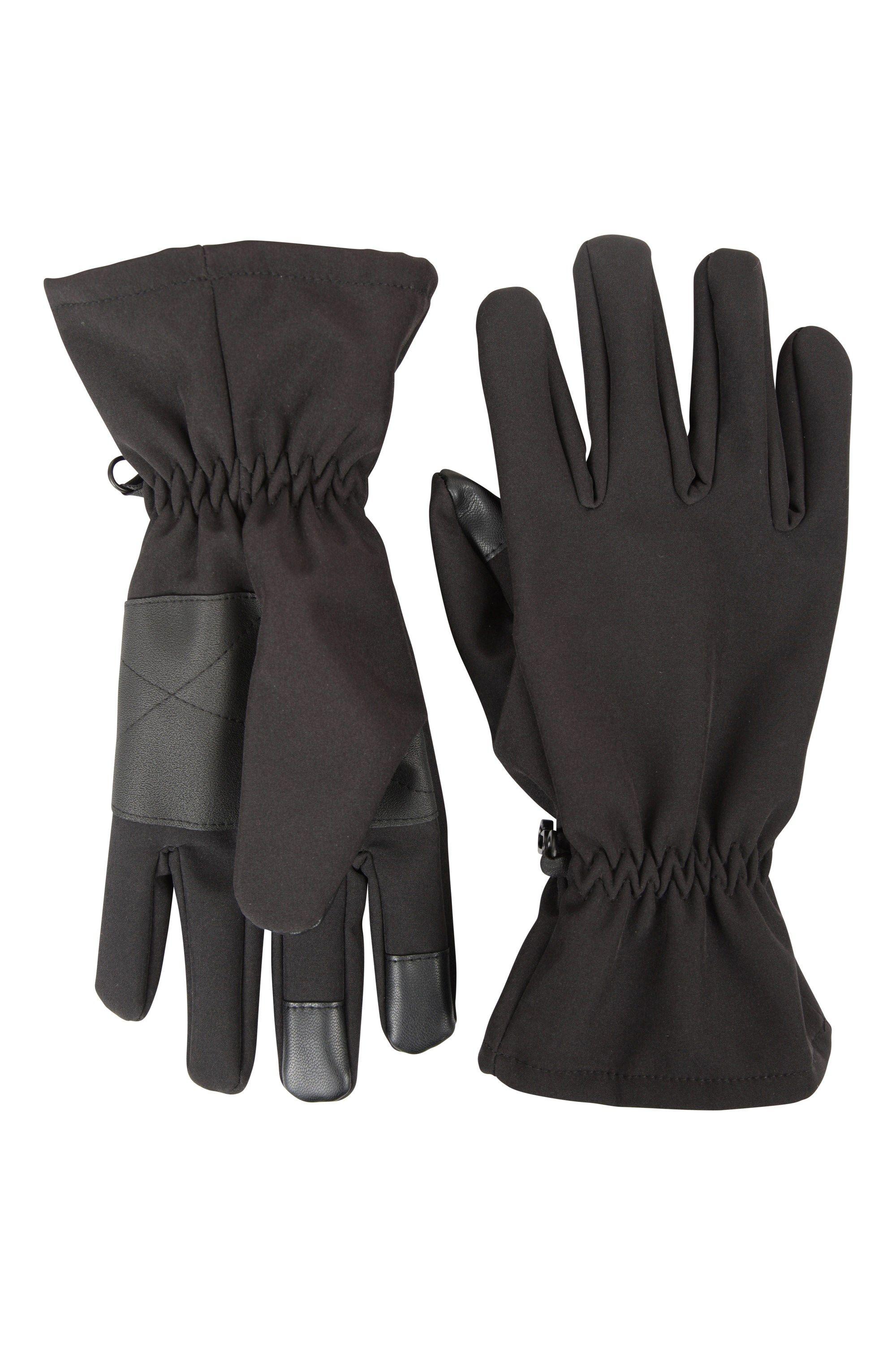Water Resistant Windproof Warm Soft Hiking Skiing Winter Gloves by MOUNTAIN WAREHOUSE