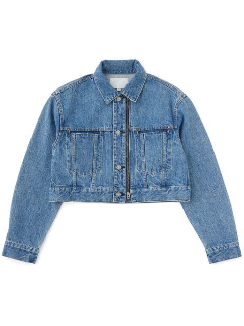 Bayview cropped denim jacket by MOUSSY VINTAGE