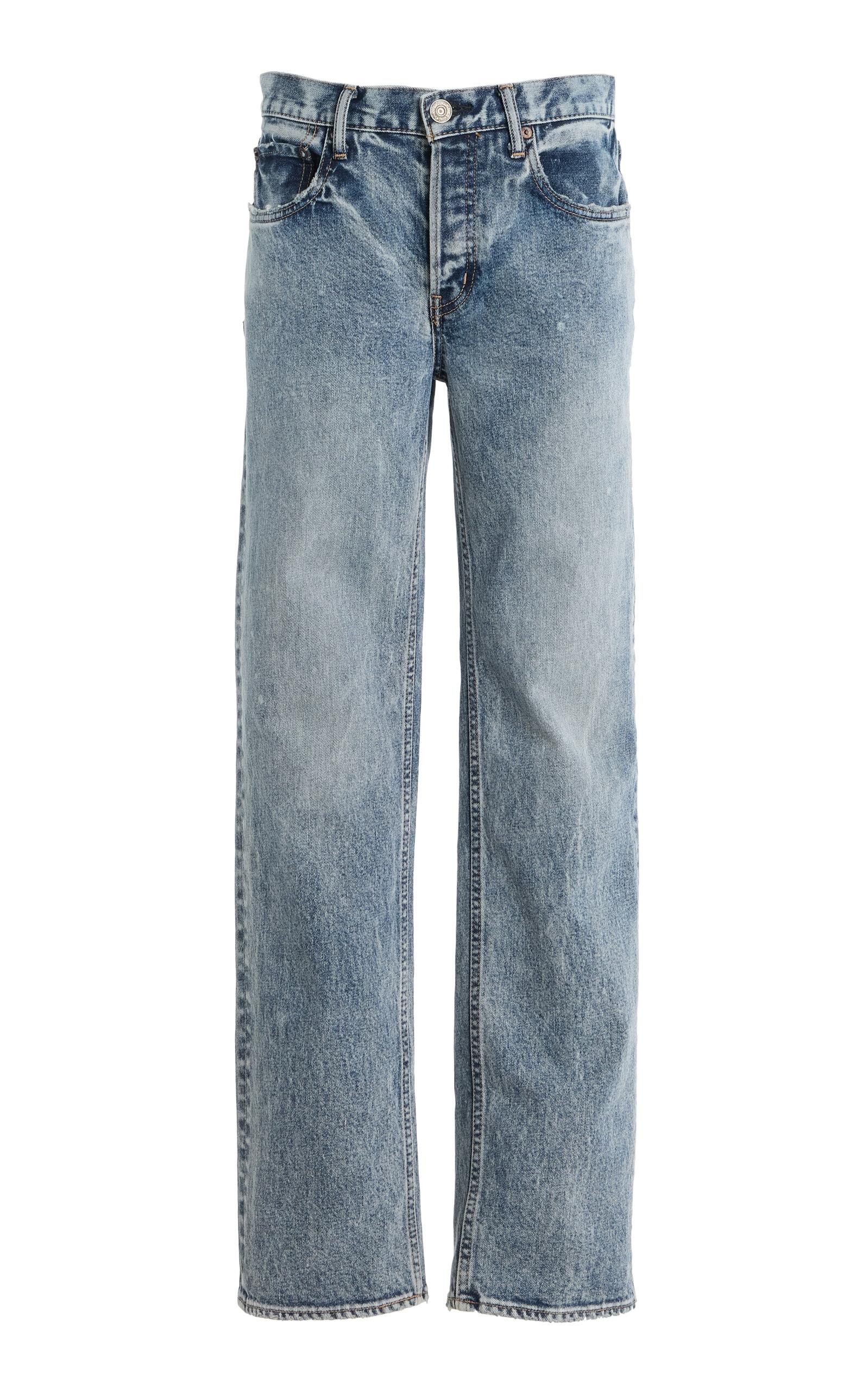 MOUSSY VINTAGE Wellesley Stretch Low-Rise Straight-Leg Jeans - Moda Operandi by MOUSSY VINTAGE