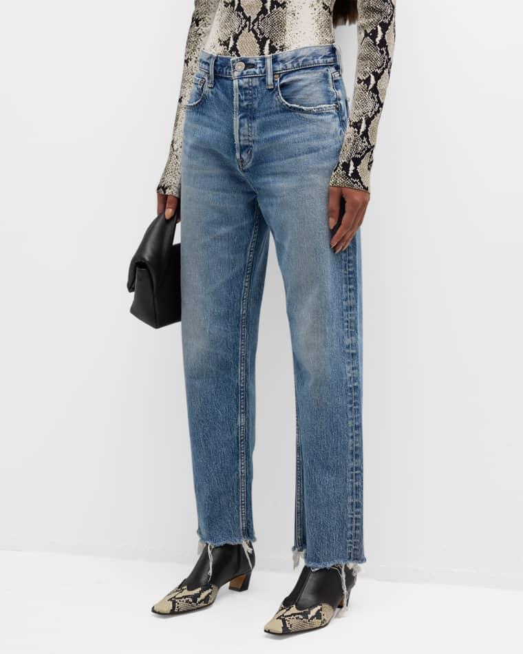 Mabel Wide Straight Cropped Jeans by MOUSSY VINTAGE