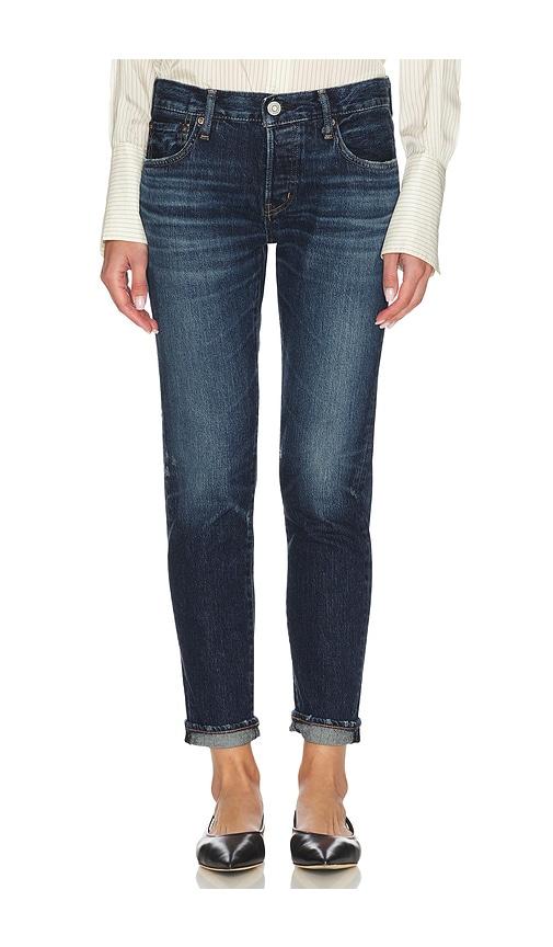 Moussy Vintage Camden Tapered Jeans in Blue by MOUSSY VINTAGE