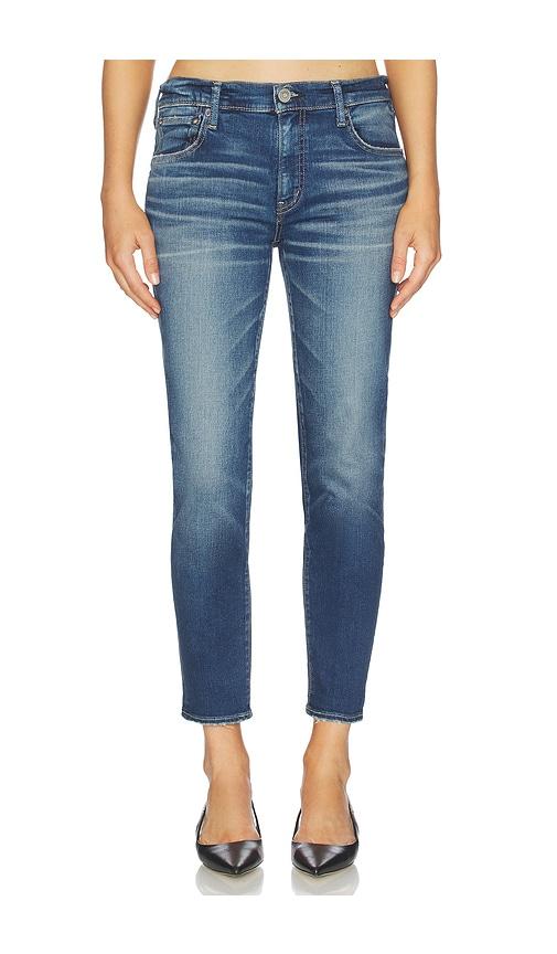 Moussy Vintage Medway Skinny Jeans in Navy by MOUSSY VINTAGE
