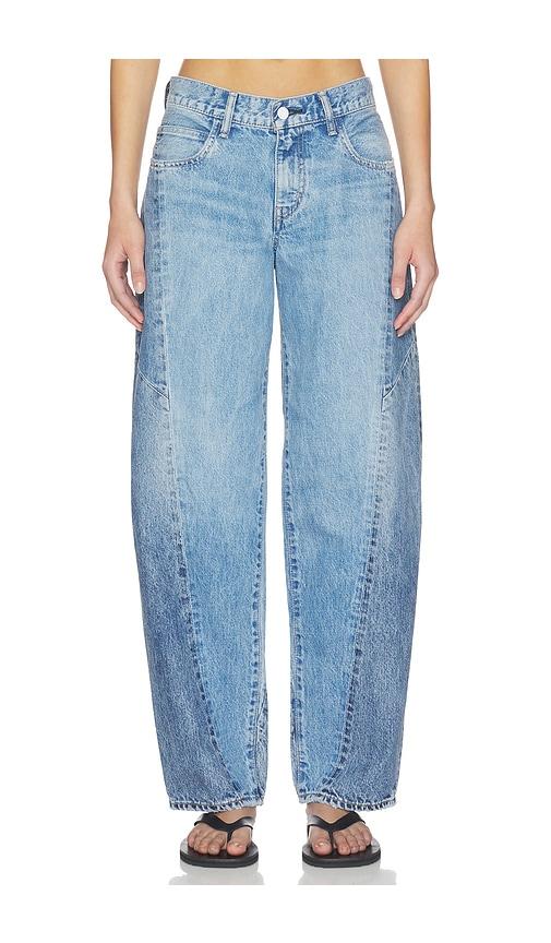 Moussy Vintage Micco Remake Tapered Jeans in Blue by MOUSSY VINTAGE
