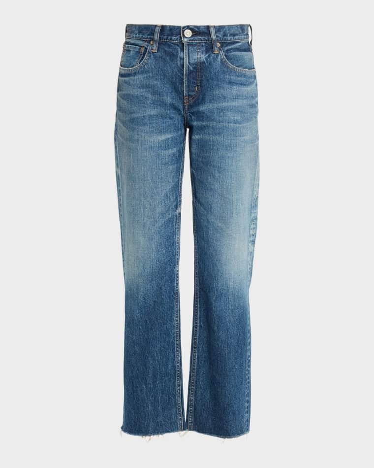 Needham Faded Straight-Leg Jeans by MOUSSY VINTAGE