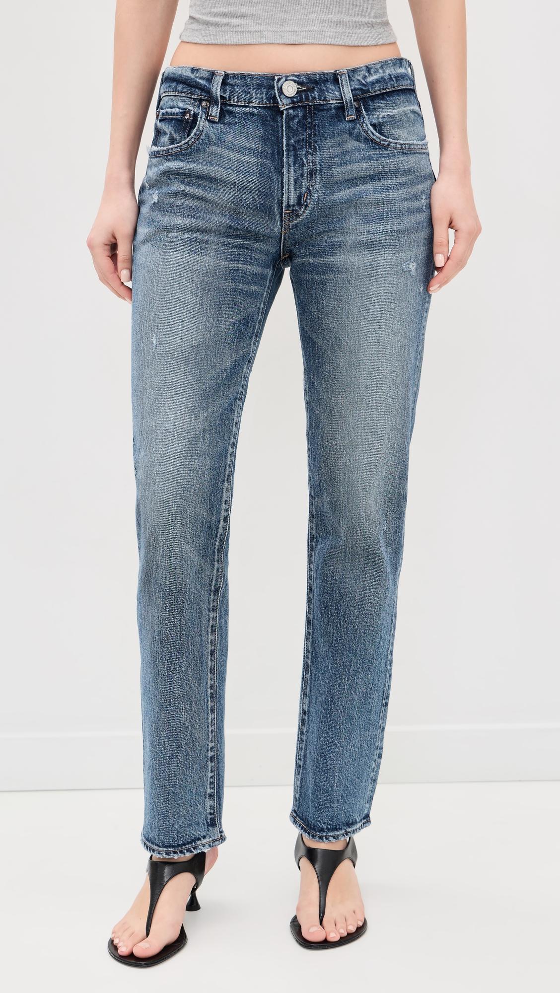 Slim Straight Jeans by MOUSSY VINTAGE