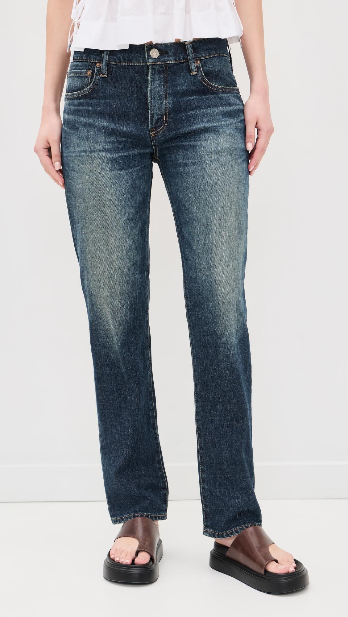 Slim Straight Jeans by MOUSSY VINTAGE