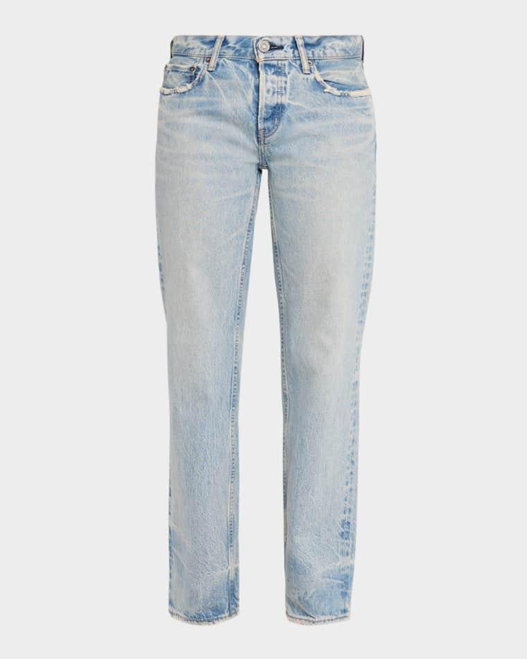 Wildwood Low-Rise Straight Jeans by MOUSSY VINTAGE
