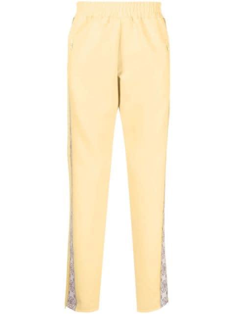 logo-print track pants by MOUTY