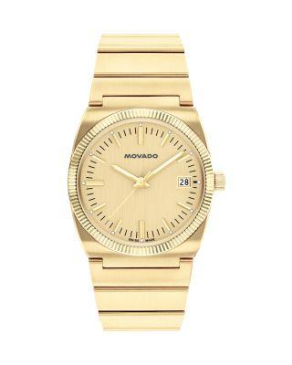 Heritage Series Ondoplan Watch by MOVADO