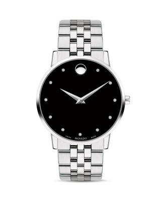 Museum Classic Diamond-Index Watch by MOVADO