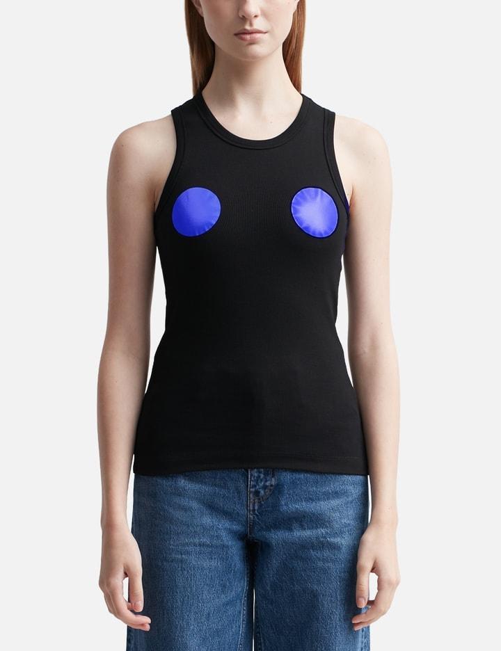 CIRCLES TANK TOP by MOWALOLA