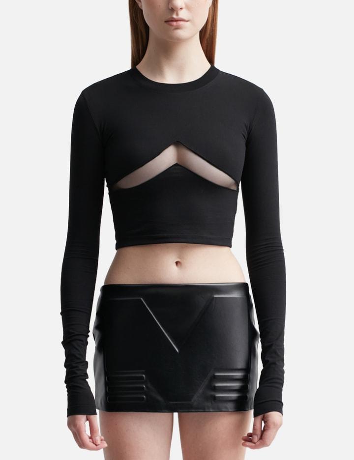 CUT OUTong Sleeve TOP by MOWALOLA