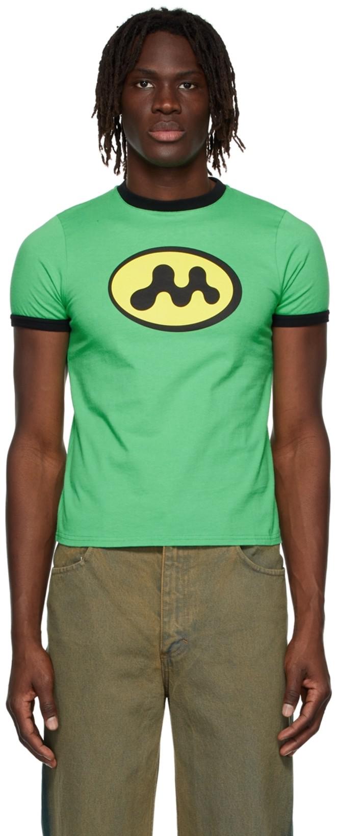 Green Dropout T-Shirt by MOWALOLA