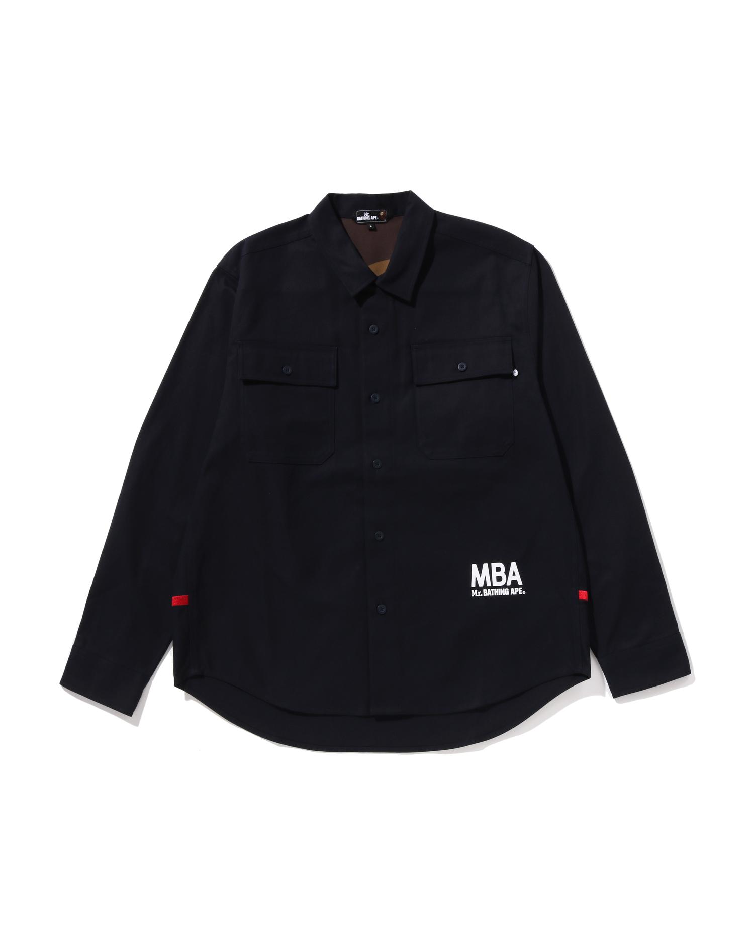 Cotton Canvas Causal Shirt by MR. BATHING APE