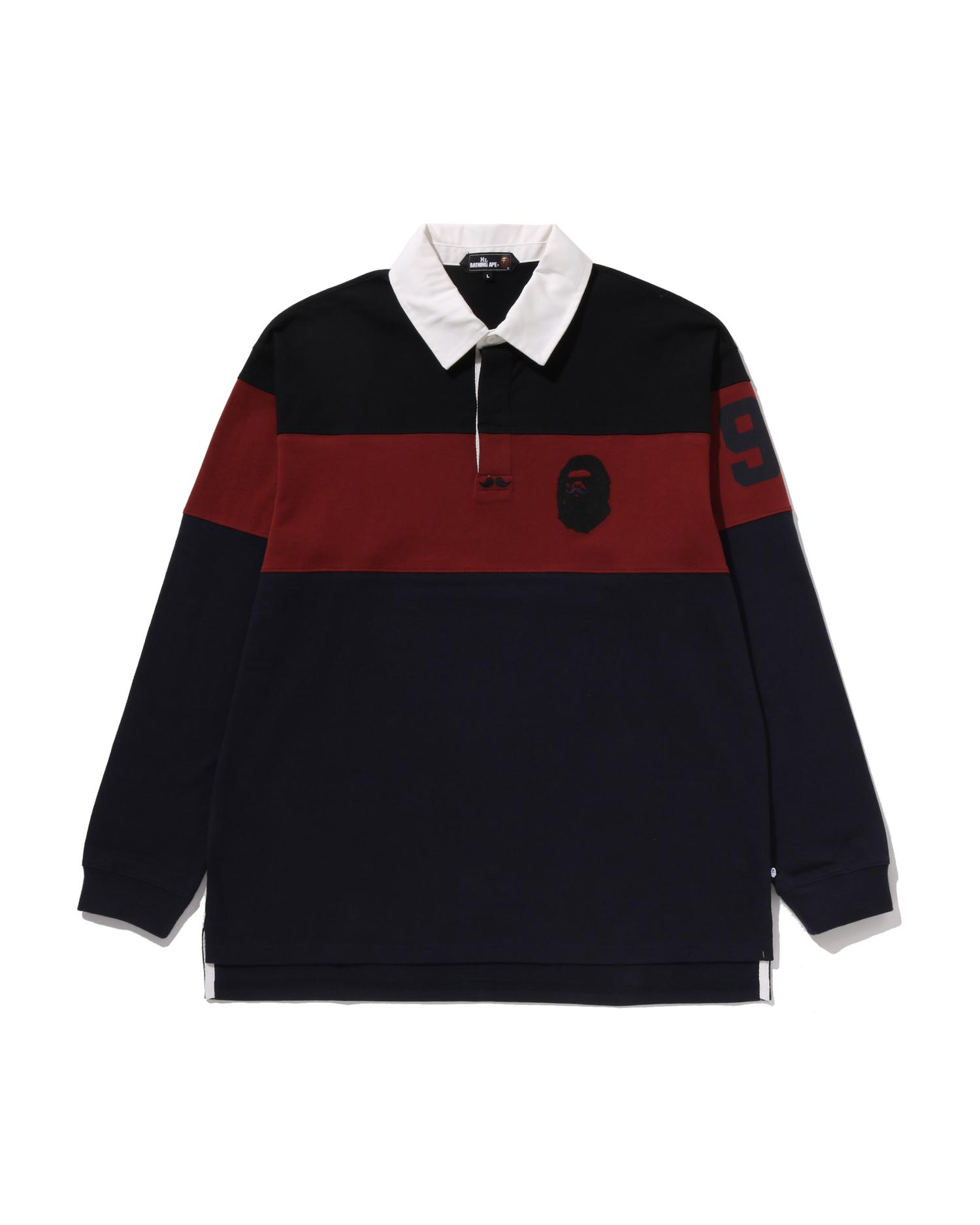 Ls Rugby Polo #2 by MR. BATHING APE