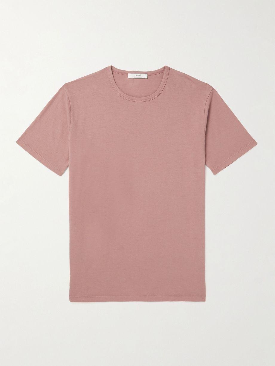 Garment-Dyed Cotton-Jersey T-Shirt by MR P.