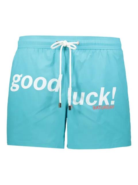 drawstring swim shorts by MR. SATURDAY
