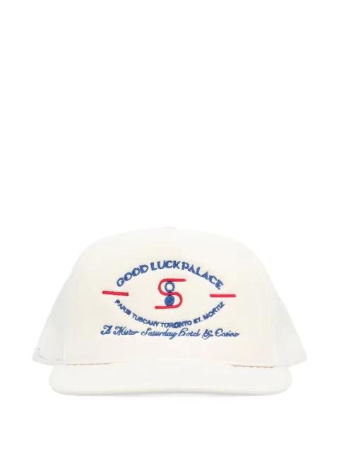 embroidered baseball cap by MR. SATURDAY