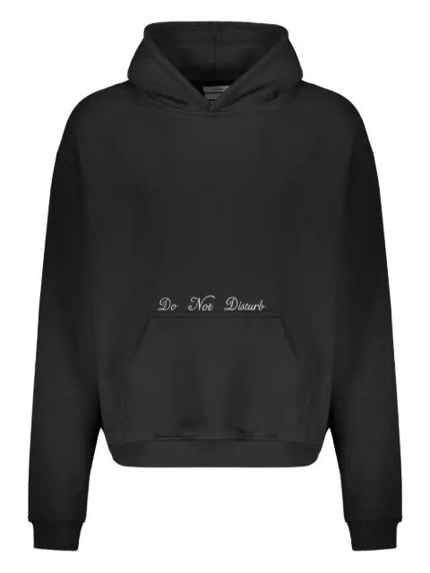 lettering-print hoodie by MR. SATURDAY