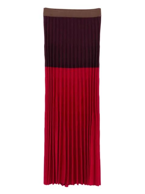 pleated ribbed skirt by MRZ