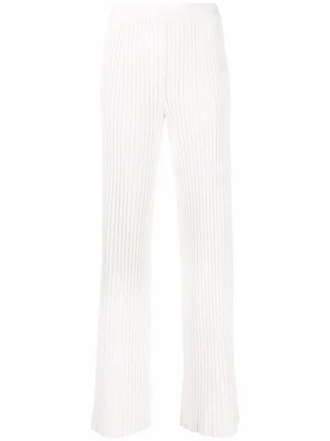 ribbed knitted trousers by MRZ