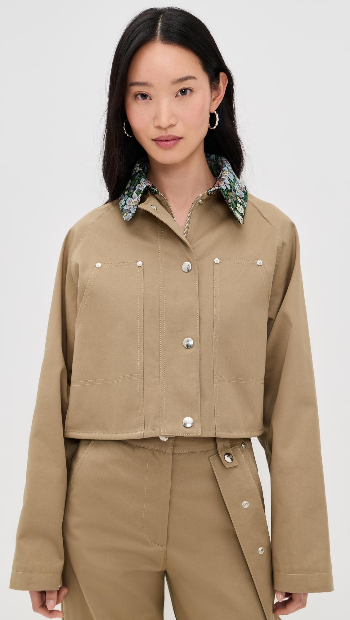 Brocade Collar Jacket by MSGM