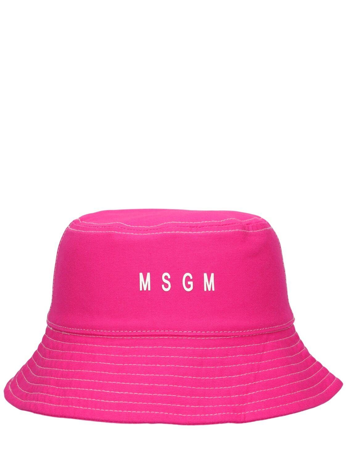 Cloche Bucket Hat by MSGM